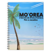 Mo'orea Französisch-Polynesien Notizblock (Vorderseite)