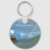 Moorea, Französisch-Polynesien Schlüsselanhänger (Vorderseite)