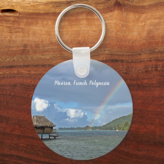 Moorea, Französisch-Polynesien Schlüsselanhänger (Vorderseite)