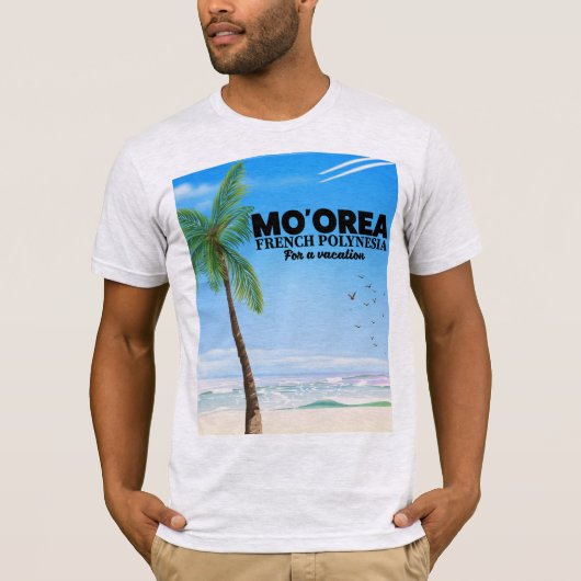 Mo'orea Französisch-Polynesien T-Shirt (Vorderseite)