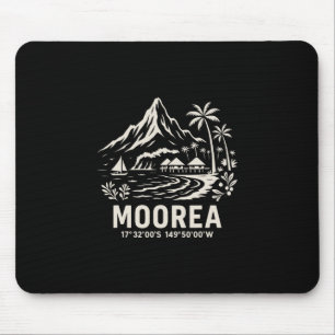 Moorea Insel Französisch-Polynesien Strandurlaub  Mousepad