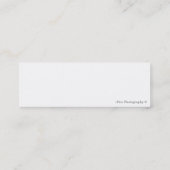 Moorea Panorama-Visitenkarte mit Kontaktdetails Mini Visitenkarte (Rückseite)