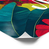 Moorea Polynesien Reiseplakat Poster (Ecke)