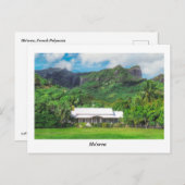 Mo'orea Postcard Postkarte (Vorne/Hinten)