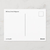 Mo'orea Postcard Postkarte (Rückseite)