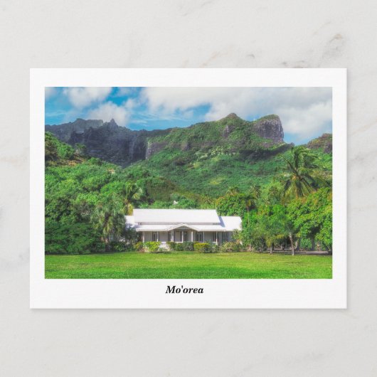 Mo'orea Postcard Postkarte (Vorderseite)
