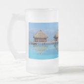 Moorea Spiegel-mattiertes Glas Mattglas Bierglas (Links)