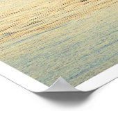 Moored Sailboat at Sunset (Kenmare Bay) Poster (Ecke)