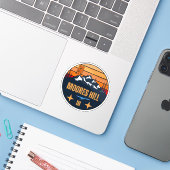 Moores Hill, Indiana Aufkleber (Laptop mit iPhone)