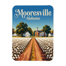 Mooresville USA Magnet