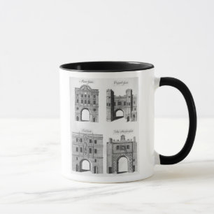 Moorgate, Cripplegate, Ludgate Bridgegate Tasse