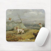 Moorhuhn-Schießen (Öl auf Leinwand) Mousepad (Mit Mouse)