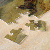 Moorhuhn-Schießen (Öl auf Leinwand) Puzzle (Seite)