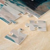 Moorish Marrakesh Blue Cream Puzzle (Seite)