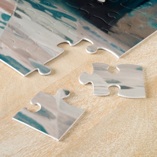 Moorish Marrakesh Blue Cream Puzzle (Seite)