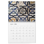 Moorish Mosaics 2026 Calendar Kalender (Mär 2026)