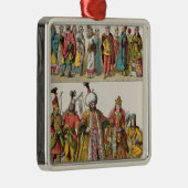 Moorish-und das Türkische-Kleid Silbernes Ornament (Rechts)