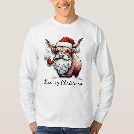Moory Christmas Design T-Shirt (Vorderseite)