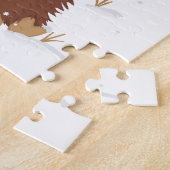 Moory Weihnachten niedliche Shaggy Highland Kuh Sa Puzzle (Seite)