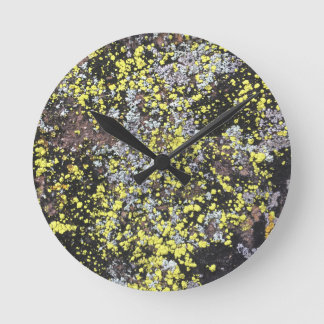 Moos #5 runde wanduhr