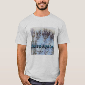 Moos-Achat - Blues-Felsen-Shirt T-Shirt