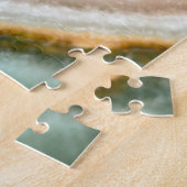 Moos-Café-Quarz-Kristall Puzzle (Seite)
