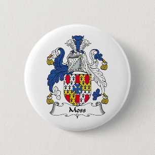 Moos-Familienwappen Button