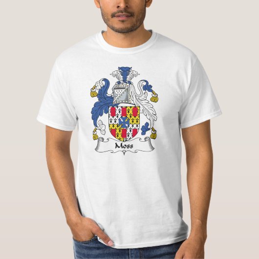 Moos-Familienwappen T-Shirt (Vorderseite)