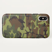 Moos Green Camouflage Case-Mate iPhone Hülle (Rückseite (Horizontal))