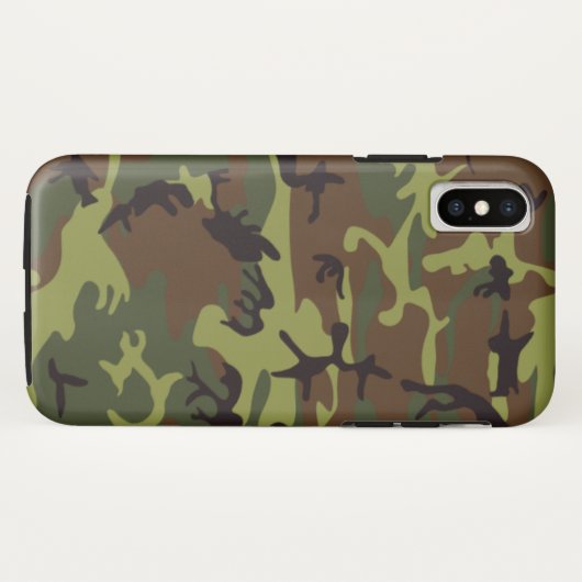 Moos Green Camouflage Case-Mate iPhone Hülle (Rückseite (Horizontal))