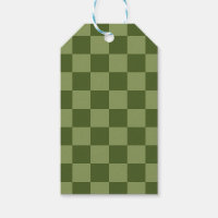 Moos Green Checkerboard
