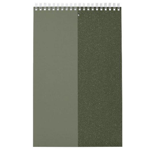 Moos Green Custom Wall Calendar Kalender (Titelbild)