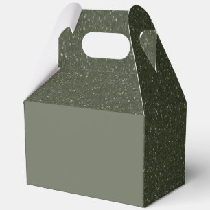 Moos Grün & Textur Favor Box – Anpassbare Großmeng Geschenkschachtel