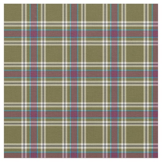 Moos-Grün und lila Mode kariert Stoff (Nahaufnahme)