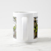 Moos rund um den Frühling Jumbo-Tasse (Rückseite)