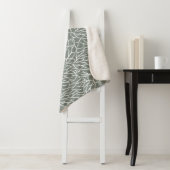 Moos-Salbei-Grün-Boho-bare-Korallenäste  Sherpadecke (Beispiel)