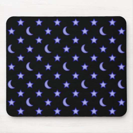Moos und Sternmuster Mousepad (Vorne)