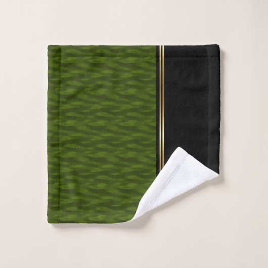 Moos-Wasser Badhandtuch Set (Waschlappen)