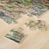Moosbedeckte Baumrinde Puzzle (Seite)