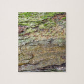 Moosbedeckte Baumrinde Puzzle (Vertikal)