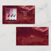 Moosbeereis-GetränkeVisitenkarte Visitenkarte (Vorne/Hinten)