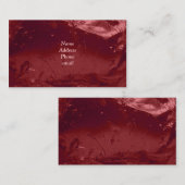 Moosbeereis-Visitenkarte Visitenkarte (Vorne/Hinten)