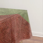 Moosbeergrüne Tabelle acht Tischdecke (Beispiel)