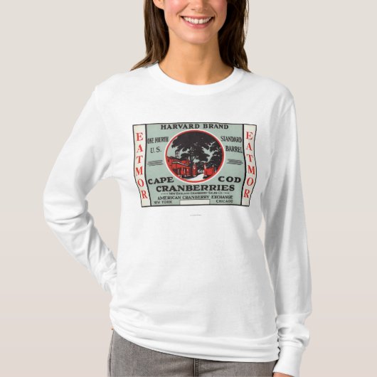 Moosbeermarke Cape Cods Harvard Eatmor T-Shirt (Vorderseite)