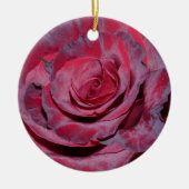 MoosbeerRose Keramikornament (Vorne)