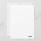 MOOSE Adirondack Lodge 12x18 Party Einladung (Rückseite)