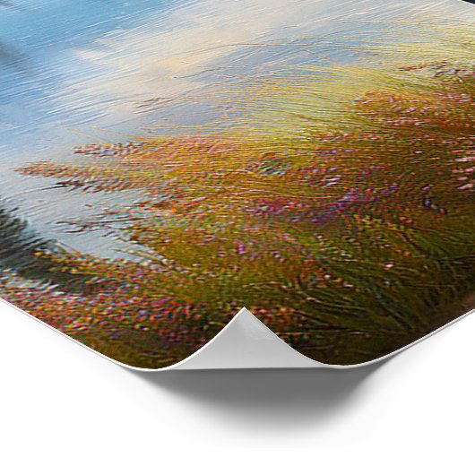 Moose am See 2 Poster (Ecke)