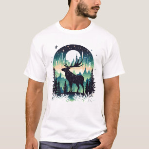 Moose Animal Beauty Nature Naturerlebnis T-Shirt