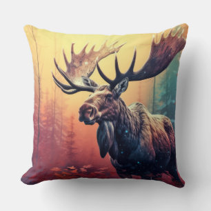 Moose Animal Wildlife Wilder Wilde Kissen