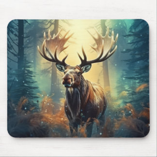 Moose Animal Wildlife Wilder Wilde Mousepad